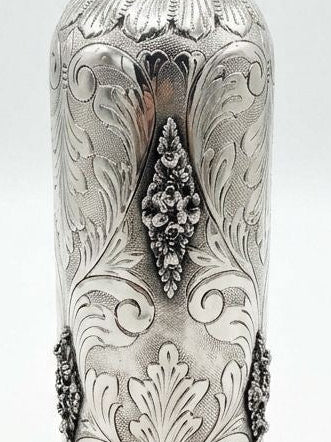Imperial Crown Bottle — handcrafted silver-plated decorative bottle, Istanbul Grand Bazaar
