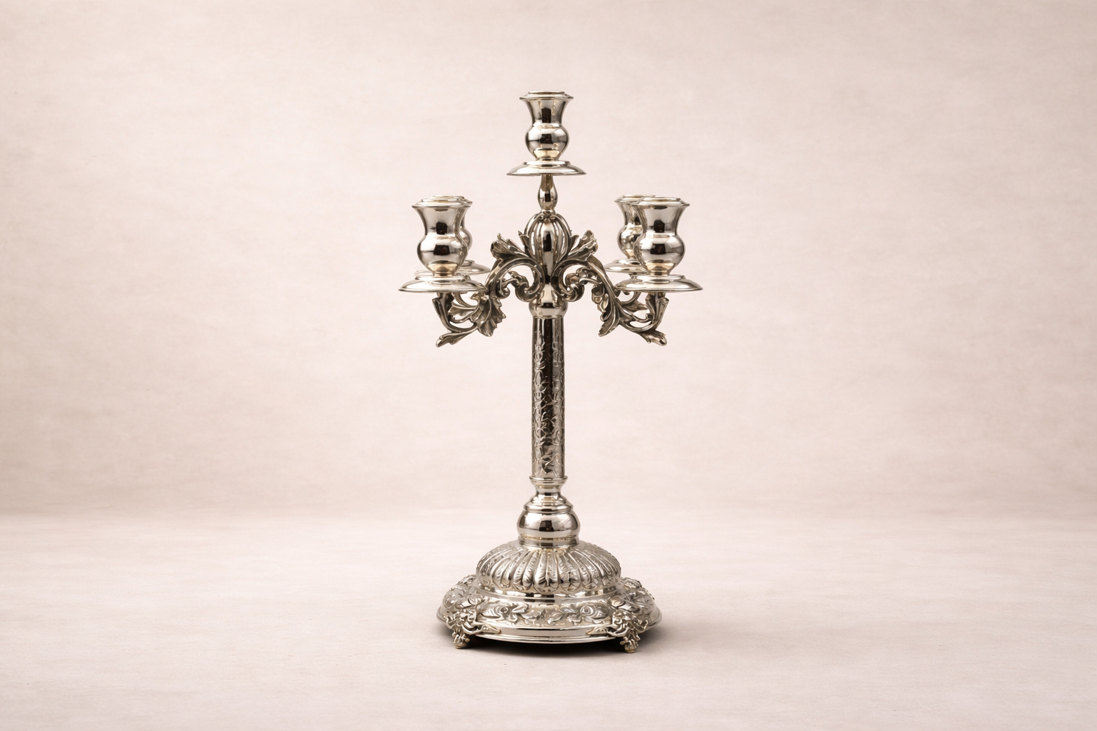 Grand Five-Arm Candelabra