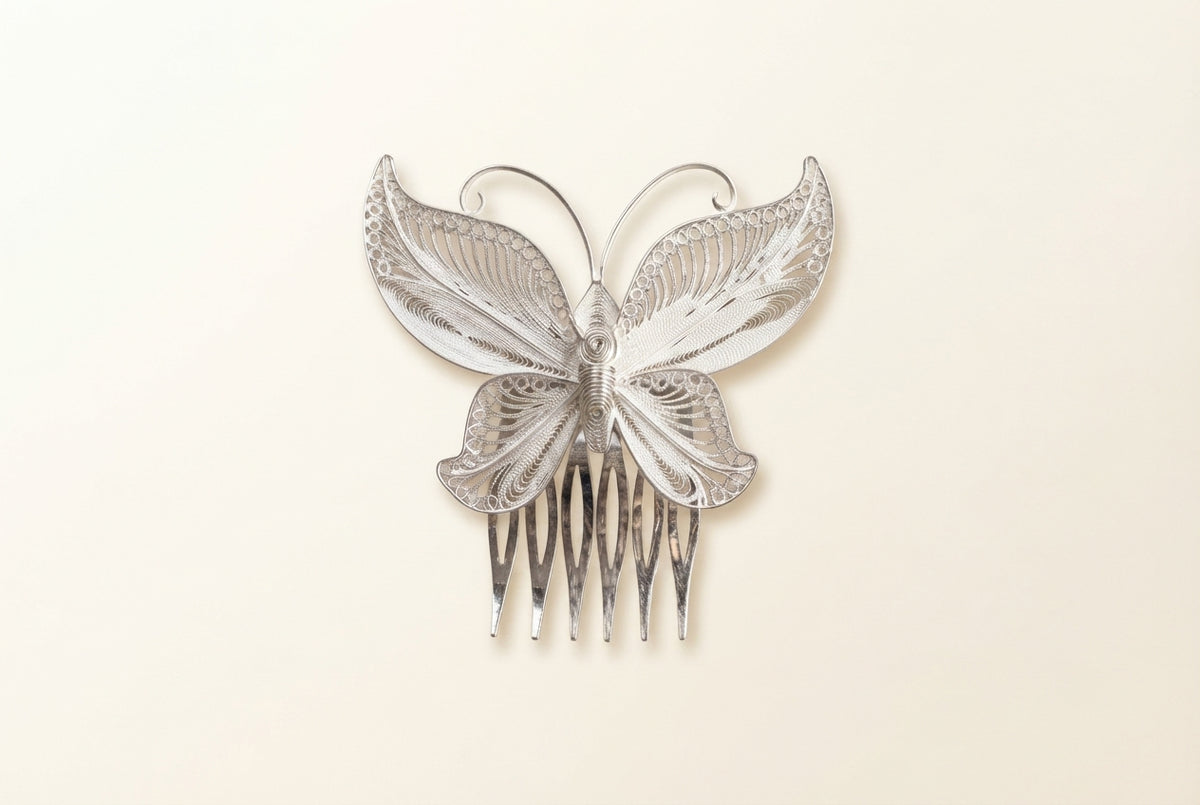 Butterfly Hair Comb