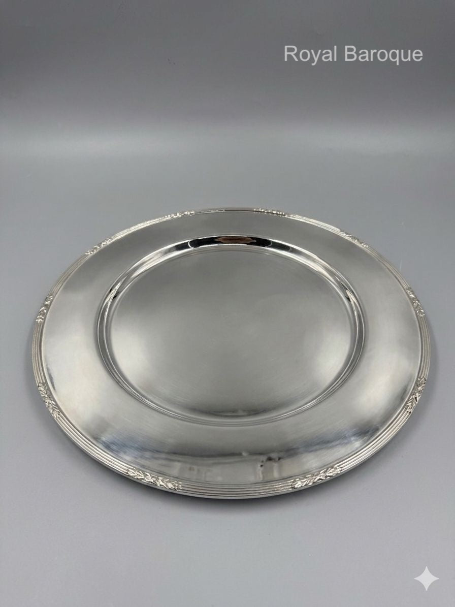 Elegance Placemat — handcrafted silver-plated placemat, Istanbul Grand Bazaar