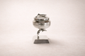 Sturgeon Caviar Server — handcrafted silver-plated caviar server, Istanbul Grand Bazaar