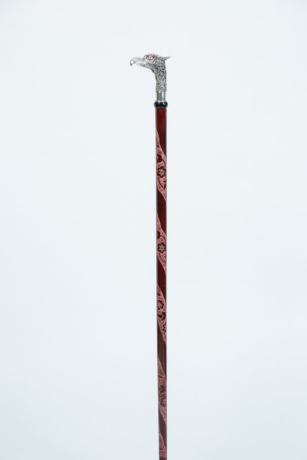 Eagle Head Cane - Sterling Silver