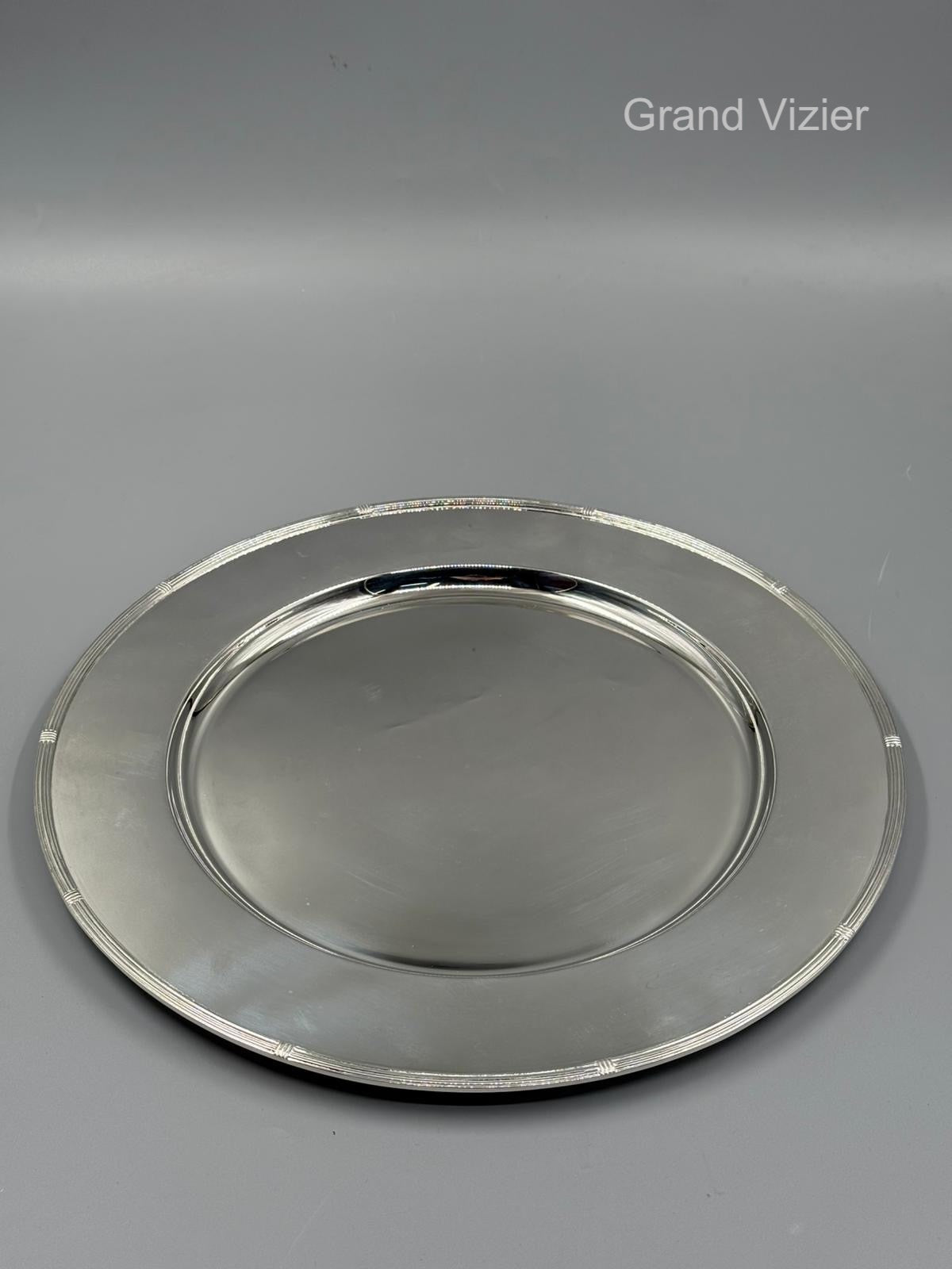 Elegance Placemat — handcrafted silver-plated placemat, Istanbul Grand Bazaar