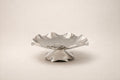 Wave Cake Stand — handcrafted silver-plated cake stand, Istanbul Grand Bazaar