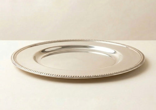 Elegance Placemat — handcrafted silver-plated placemat, Istanbul Grand Bazaar