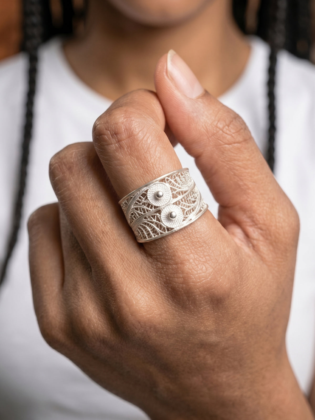 Vine Band Ring