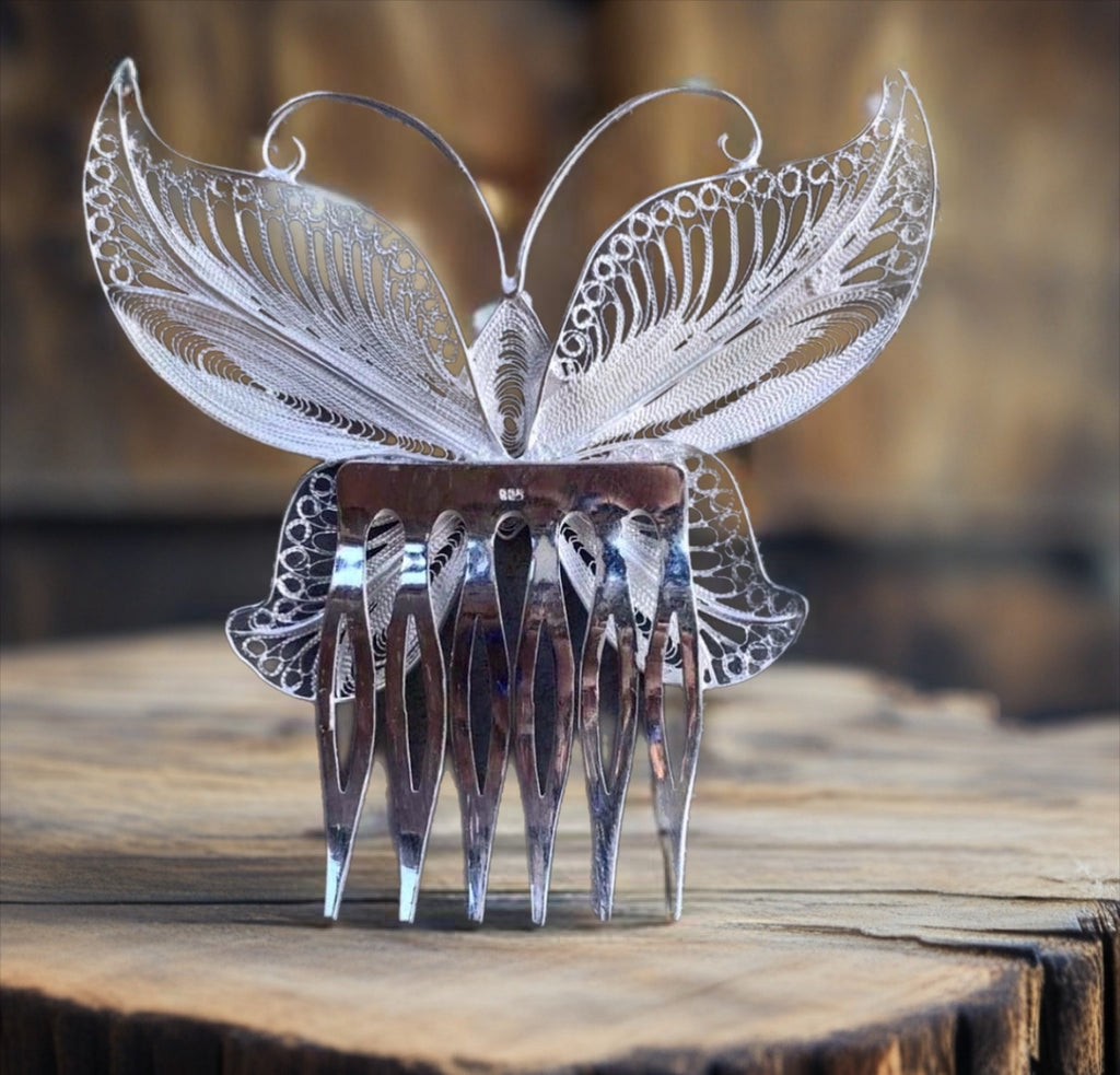Butterfly Hair Comb