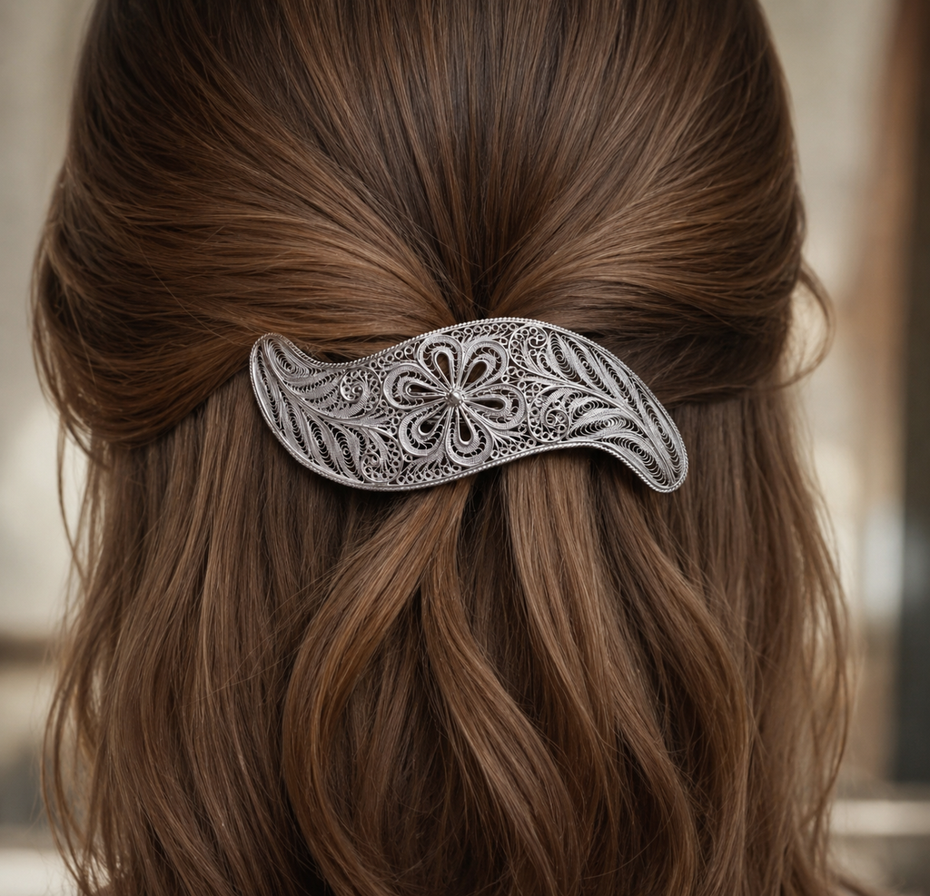 Crescent Hair Clip