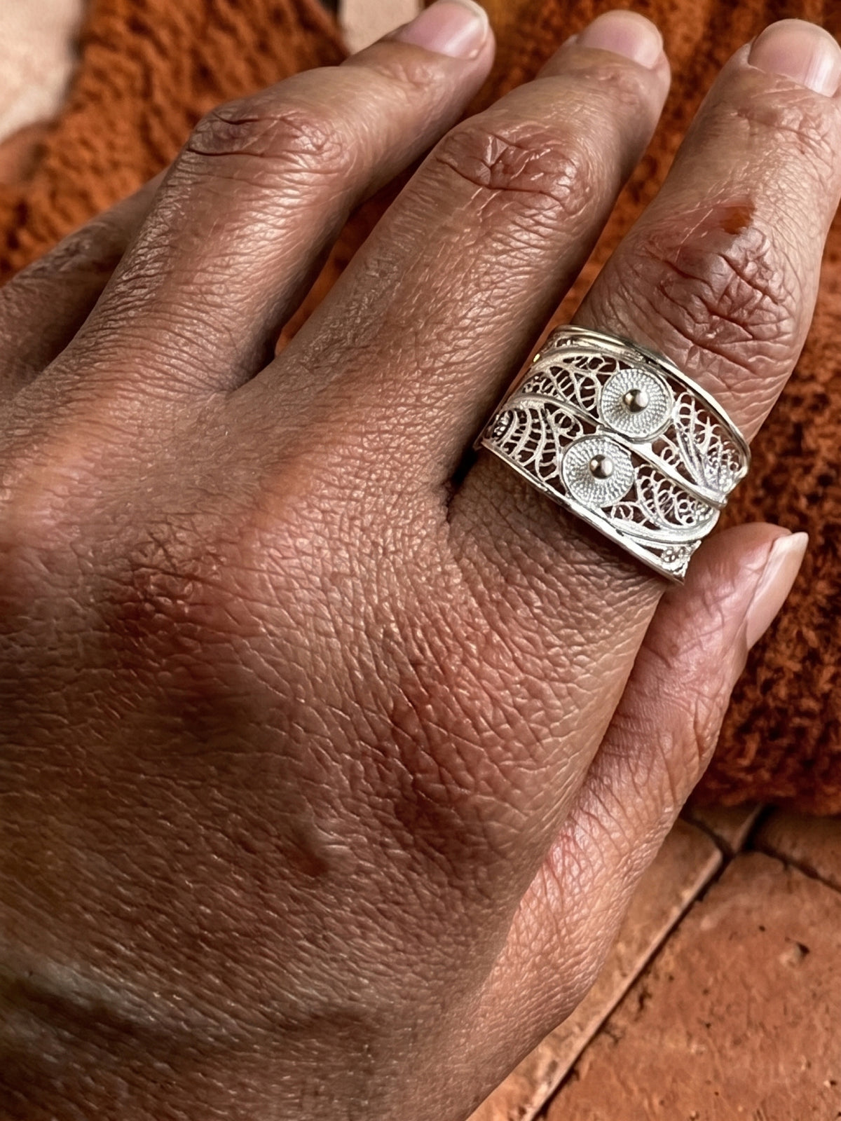 Vine Band Ring