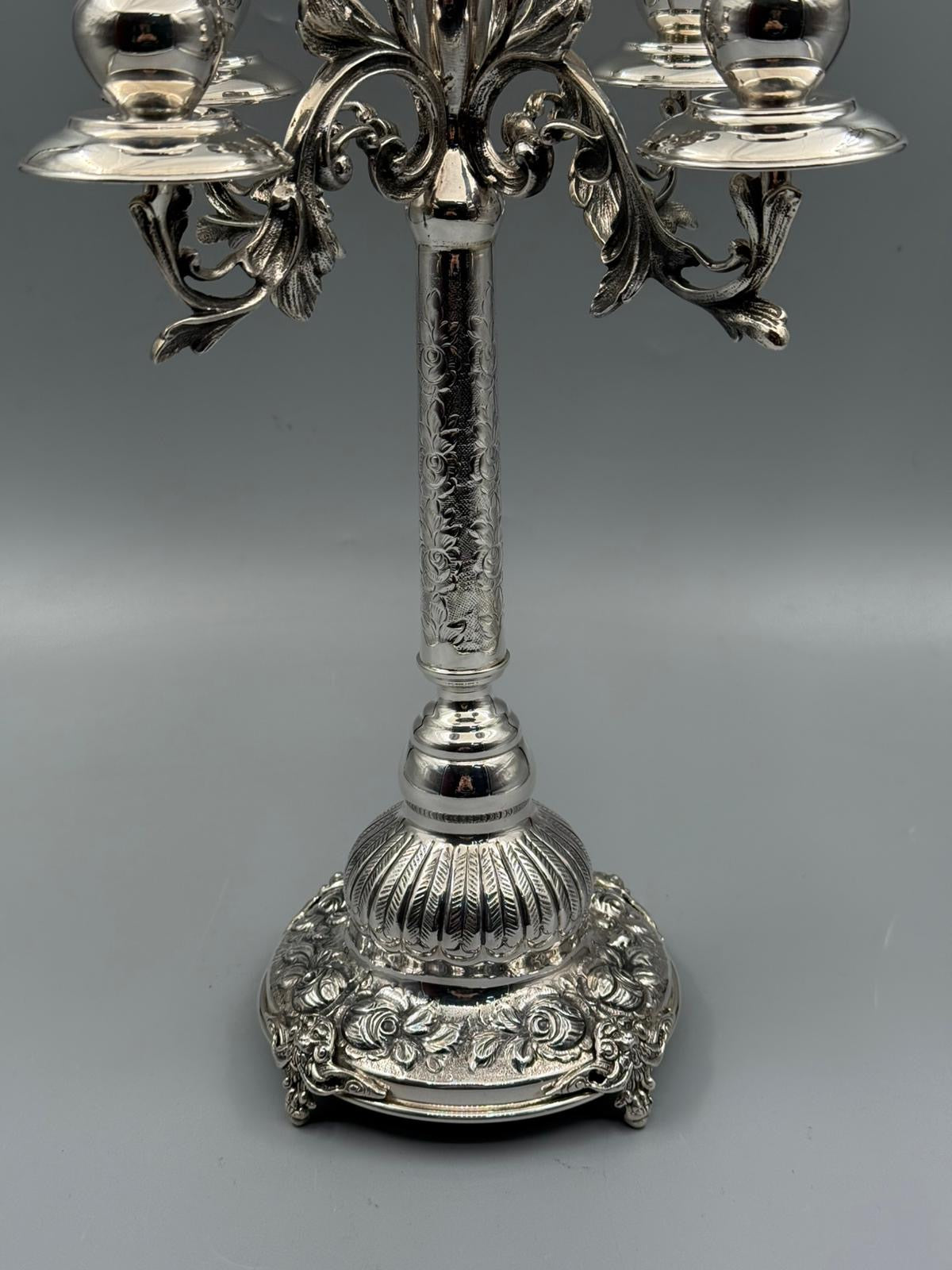 Grand Five-Arm Candelabra